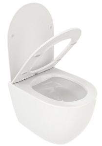Подвесной унитаз Cerutti SPA Ticino Aria CT8911 безободковый белый