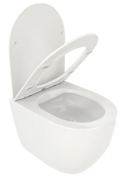 Подвесной унитаз Cerutti SPA Ticino Aria CT8911 безободковый белый
