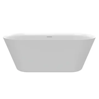 Ванна акриловая AQUAme AQM3501MW 167x75 см белый матовый