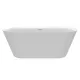 Ванна акриловая AQUAme AQM3501MW 167x75 см белый матовый