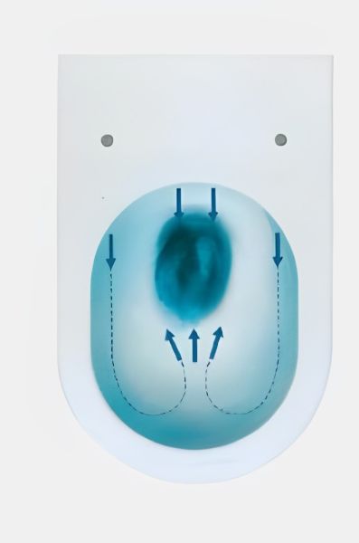 Унитаз-компакт Cerutti SPA Santa CT8916 безободковый белый