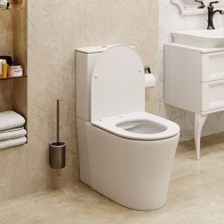 Унитаз-компакт Cerutti SPA Santa CT8916 безободковый белый