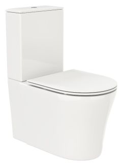 Унитаз-компакт Cerutti SPA Santa CT8916 безободковый белый