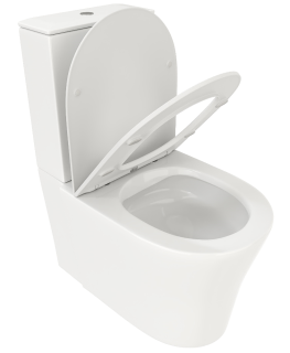 Унитаз-компакт Cerutti SPA Santa CT8916 безободковый белый