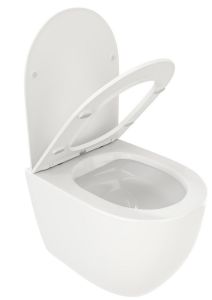 Подвесной унитаз Cerutti SPA Ticino Aria MW CT8917 безободковый белый матовый
