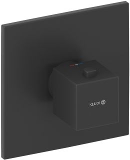 Центральный термостат Kludi Decus 547393975 чёрный матовый