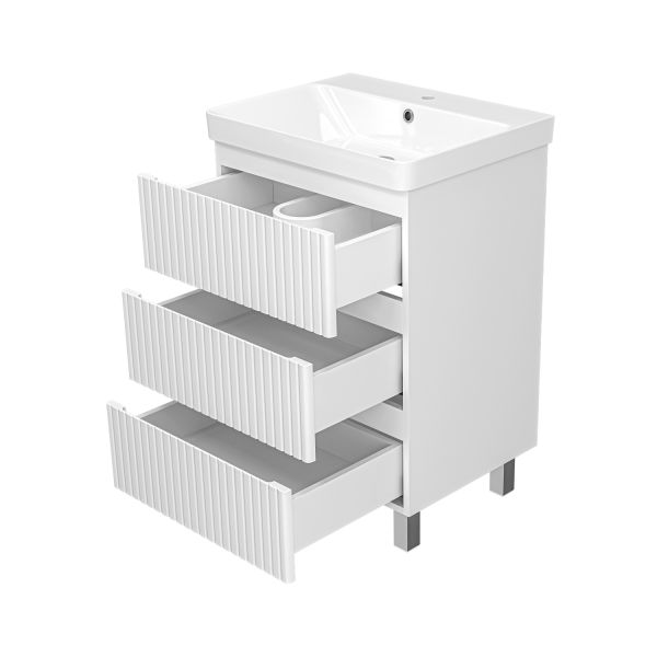 Подвесная тумба под раковину Brevita Victory 105 УТ000024308 белый