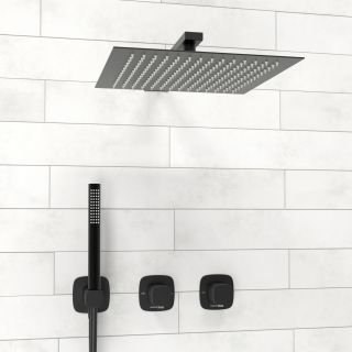 Душевой комплект WasserKRAFT Nuthe A9151.264.219.162.327.242.217 чёрный матовый
