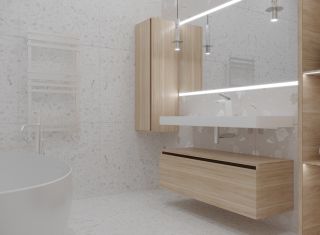 Тумба Armadi Art  под столешницу 120см LIGHT OAK VALLESSI UNO-S Светлый дуб