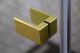 Душевой уголок Cezares Bellagio 140x100см брашированное золото BELLAGIO-AH-1-140/100-C-BORO