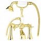 Смеситель на борт ванны, золото Cezares LORD-PBV-03/24-Bi