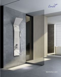 Душевая панель Cerutti SPA Bernina MW белый мрамор СТ8981