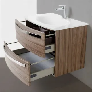 Тумба под раковину Cezares Comfort 54480 100 см выбеленное дерево Larice