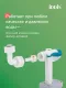 Комплект унитаз с инсталляцией IDDIS Бэйсик (Basic) BASTQ03i73 клавиша смыва белая
