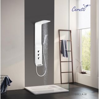 Душевая панель Cerutti SPA Sella W белый СТ8988 Душевая панель Cerutti SPA Sella W белый СТ8988