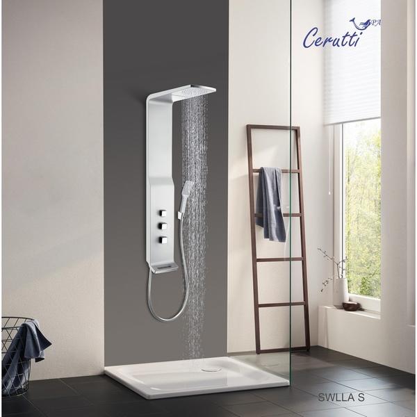Душевая панель Cerutti SPA Sella S серебро СТ8990