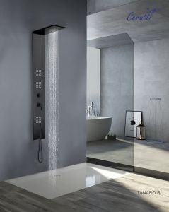 Душевая панель Cerutti SPA Tanaro B чёрный СТ8991