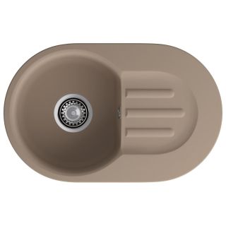 Кухонная мойка GranFest Smart 685 L песочный