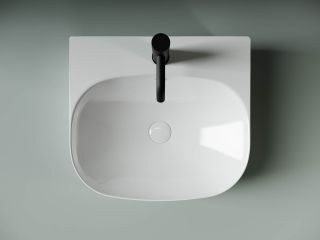 Пристенная раковина Ceramica Nova Element CN5011 49см белый Пристенная раковина Ceramica Nova Element CN5011 49см белый
