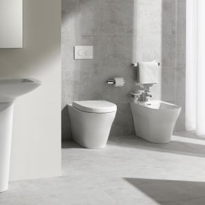 Приставной унитаз TOTO MH CW163Y#XW безободковый белый