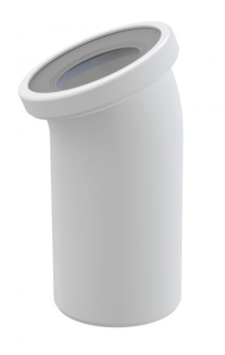 Колено для унитаза AlcaPlast 22° A90-22 Колено для унитаза AlcaPlast 22° A90-22