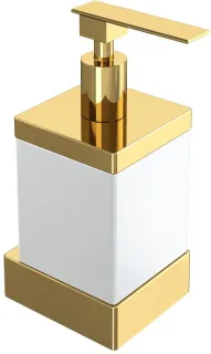 Дозатор Boheme Qubic 10727-G золото