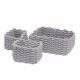 Набор корзин WasserKRAFT Mindel WB-850 Set серый