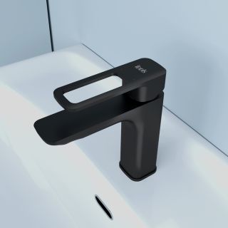 Смеситель для раковины IDDIS Slide чёрный SLIBL00i01 Смеситель для раковины IDDIS Slide чёрный SLIBL00i01