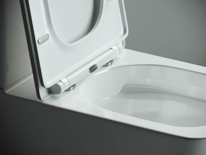 Напольный унитаз Ceramica Nova Cubic CN1803 безободковый белый Напольный унитаз Ceramica Nova Cubic CN1803 безободковый белый