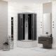 Душевая кабина Niagara NG-2507-14P 80x80см серебро/тонированное