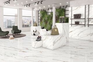 Керамический гранит Azario МАРВЕЛ ГОЛД P231123012G 80х160 глянцевая