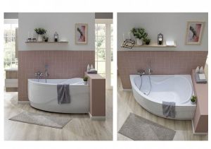 Акриловая ванна Aquanet Maldiva 150x90 R