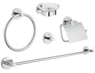Набор аксессуаров 5 в 1 Grohe Essentials 40344001 хром