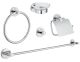 Набор аксессуаров 5 в 1 Grohe Essentials 40344001 хром