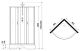 Душевая кабина Niagara NG-6701-14BKT 90x90см чёрный/прозрачное