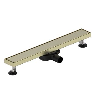 Душевой лоток под плитку WasserKRAFT Niers 30D60BG 60 см золото матовое
