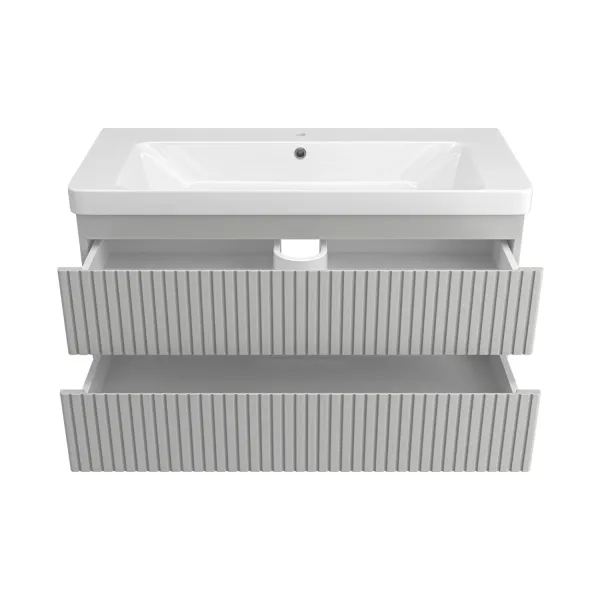 Подвесная тумба под раковину Brevita Victory 105 УТ000025791 серый