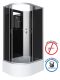 Душевая кабина Niagara NG-2510-14RBK 120x80см серебро/тонированное