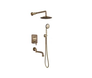 Душевая система встраиваемая Bronze de Luxe WINDSOR 10137DF, бронза Душевая система встраиваемая Bronze de Luxe WINDSOR 10137DF, бронза