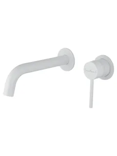 Смеситель для раковины Wonzon & Woghand Stick WW-88869017-MW белый матовый