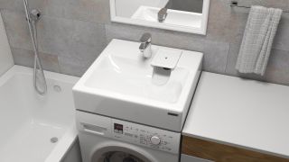 Раковина над стиральной машиной Paulmark Welt PM730431 60x60см белый Раковина над стиральной машиной Paulmark Welt PM730431 60x60см белый