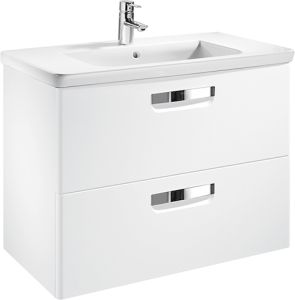 Тумба под раковину Roca GAP 70 см ZRU9302878 белый глянец
