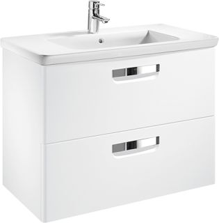 Тумба под раковину Roca GAP 70 см ZRU9302878 белый глянец
