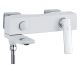 Смеситель для ванны Rose R2702F белый/хром