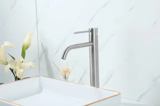 Смеситель для раковины Frap F10807-2 Сатин