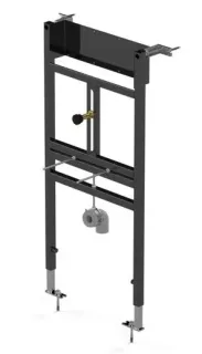 Инсталляция для писсуара SantiLine SL-07 крепление к полу и стене
