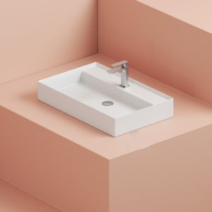 Раковина ArtCeram Scalino SCL006 01 00 белая 75 см