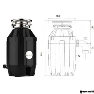 Измельчитель пищевых отходов Bone Crusher BC 810 AS