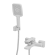 Смеситель для ванны с коротким изливом RUSH Thira (TR3635-44White) Смеситель для ванны с коротким изливом RUSH Thira (TR3635-44White)