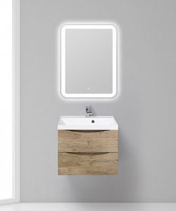 Тумба под раковину BelBagno подвесная 60x55см Rovere Nature MARINO-600-2C-SO-RN-P
